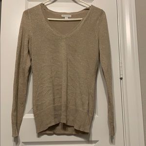 Cream glitter sweater